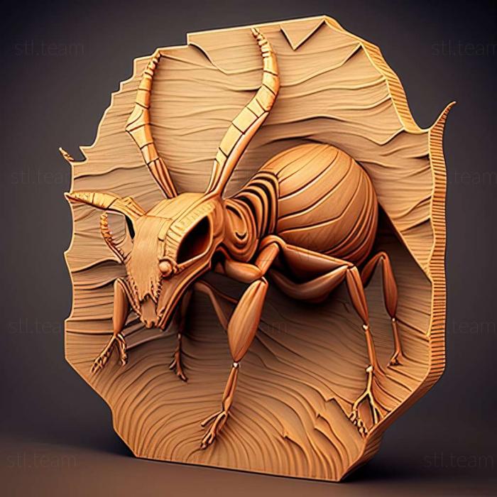 3D модель Pheidole obrima (STL)